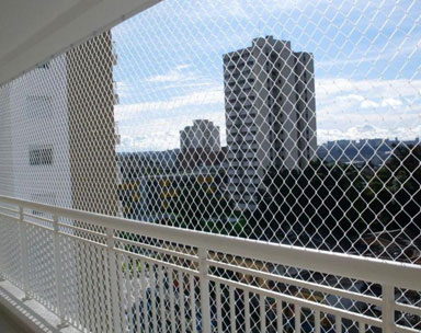 Redes de Proteção para Sacadas, Piscinas, Janelas, Apartamentos, Residências